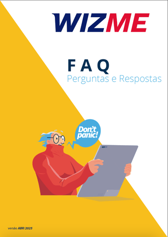 Imagem de capa do FAQ New Wizme. Clique sobre esta imagem para abrir o manual PDF.