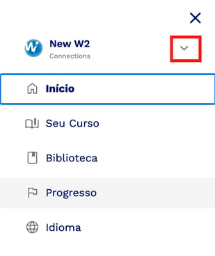 seta para baixo